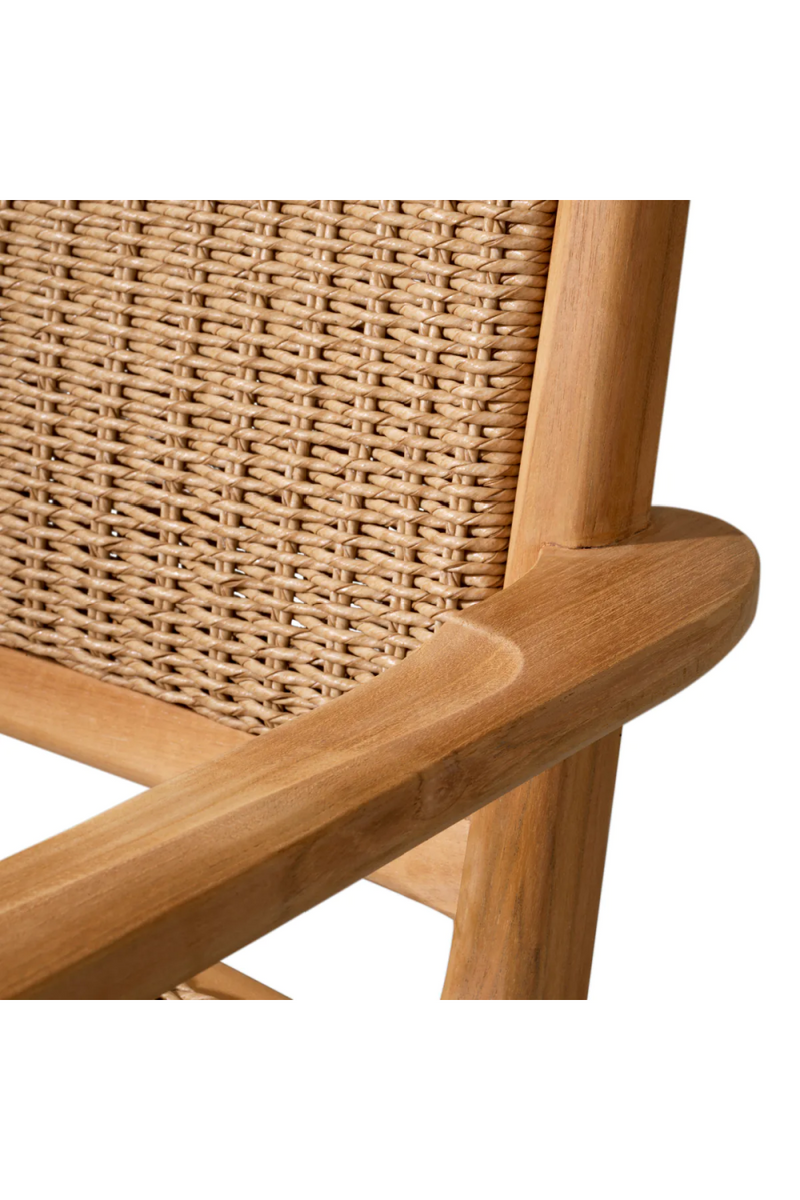Natural Weave Outdoor Lounge Chair | Eichholtz Pivetti | Woodfurniture.com