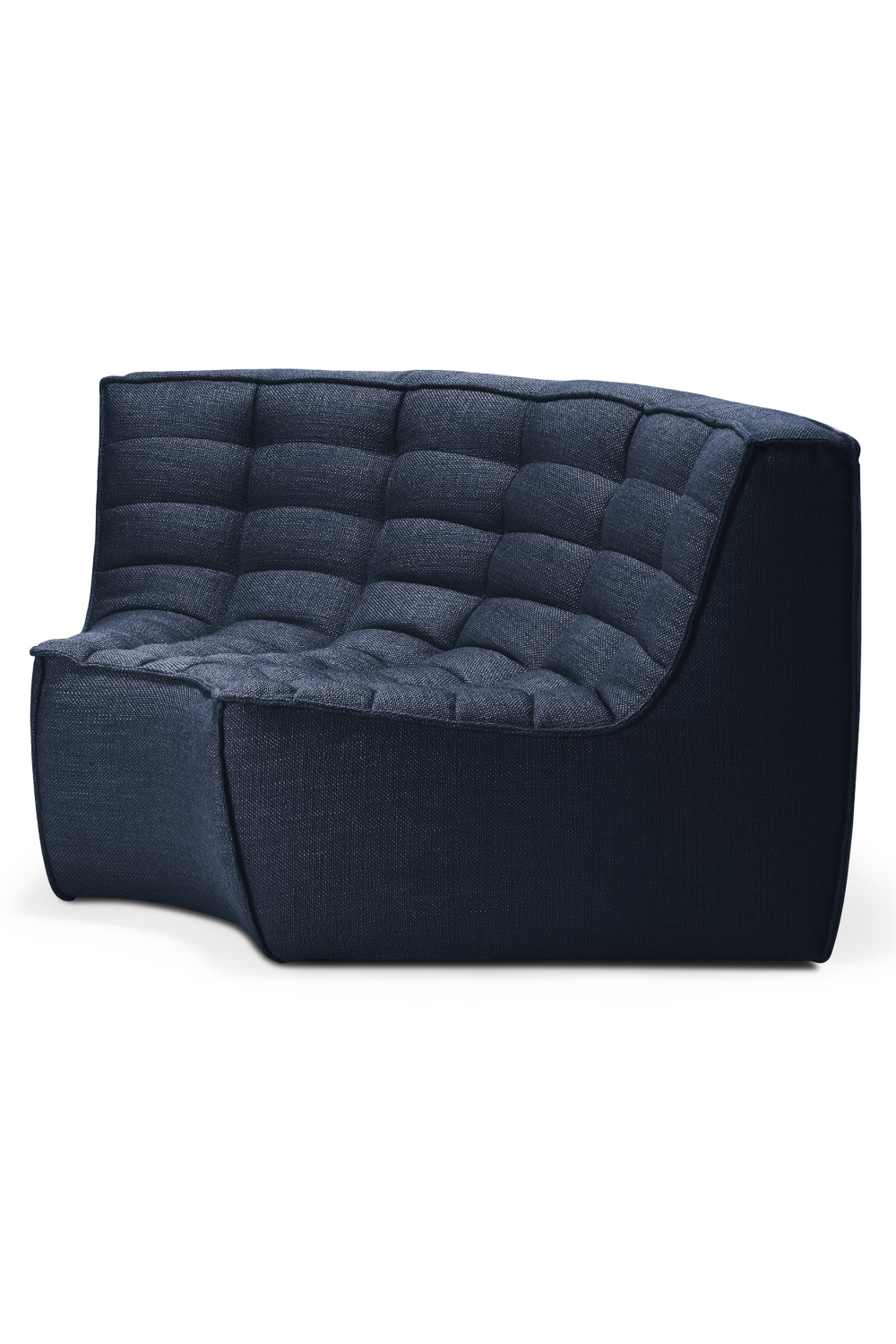 Blue Fabric Upholstered Sofa | Ethnicraft N701 | Woodfurniture.com