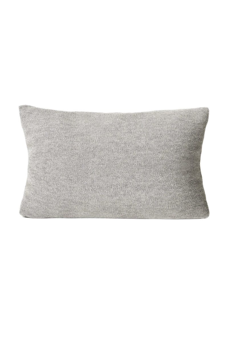 Gray Wool Rectangular Pillow | Form & Refine  Aymara | Woodfurniture.com