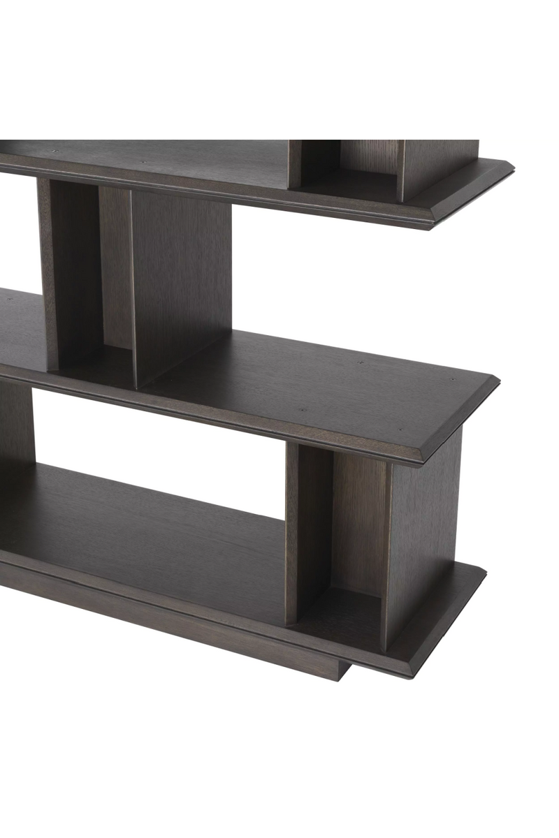 Geometric Mocha Oak Veneer Cabinet | Eichholtz Colombier |  Woodfurniture.com