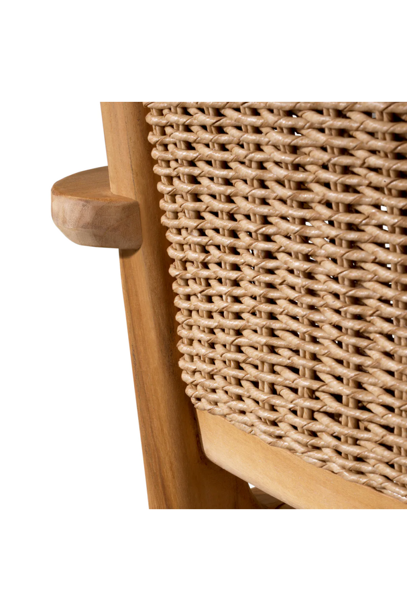 Natural Weave Outdoor Lounge Chair | Eichholtz Pivetti | Woodfurniture.com