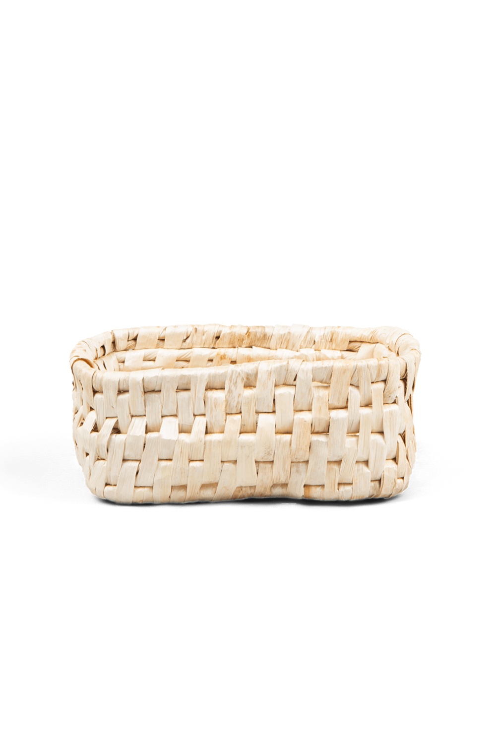 Abaca Rectangle Storage Basket, Small, Natural Sold by at Home