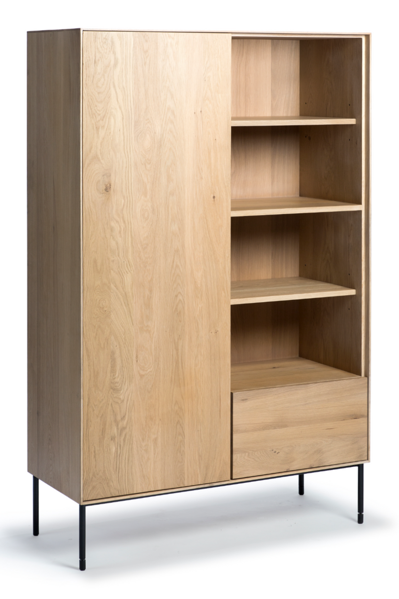 1-Door Oak Wood Cabinet | Ethnicraft Whitebird | Wood Furniture