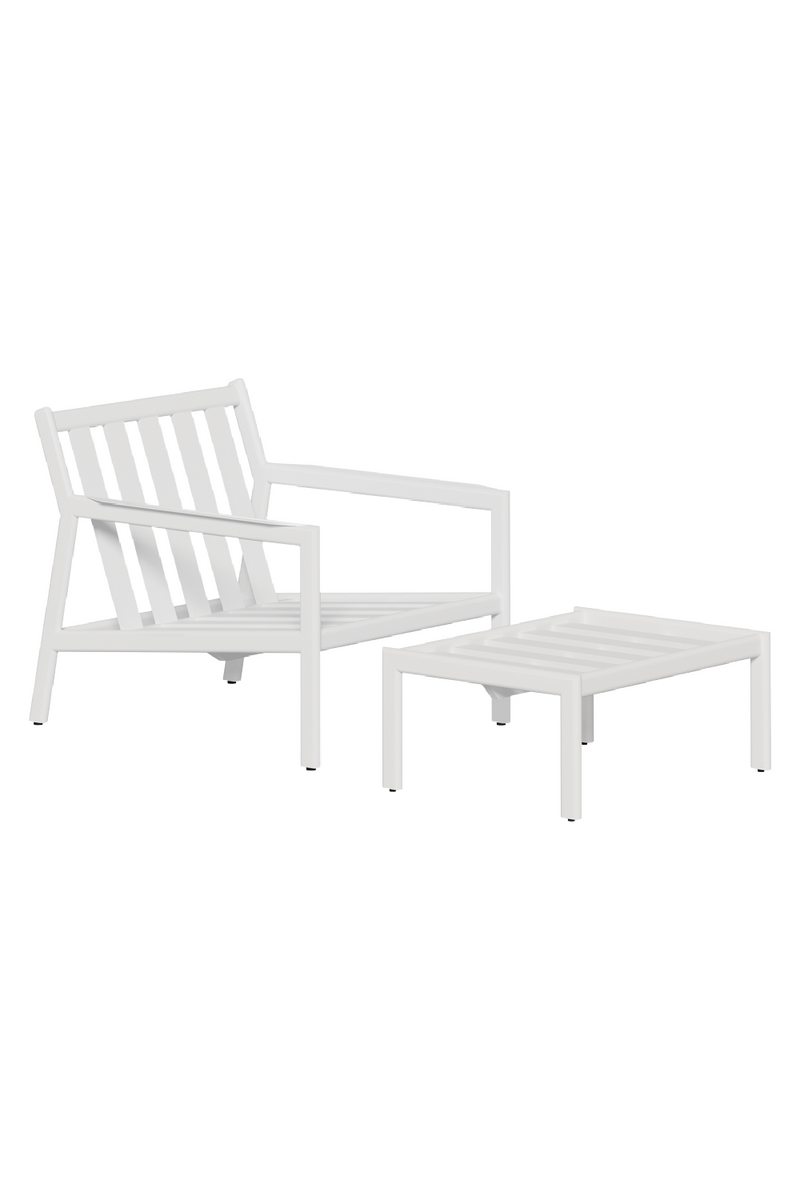 Modern Minimalist Outdoor Footstool | Ethnicraft Jack | Woodfurniture.com