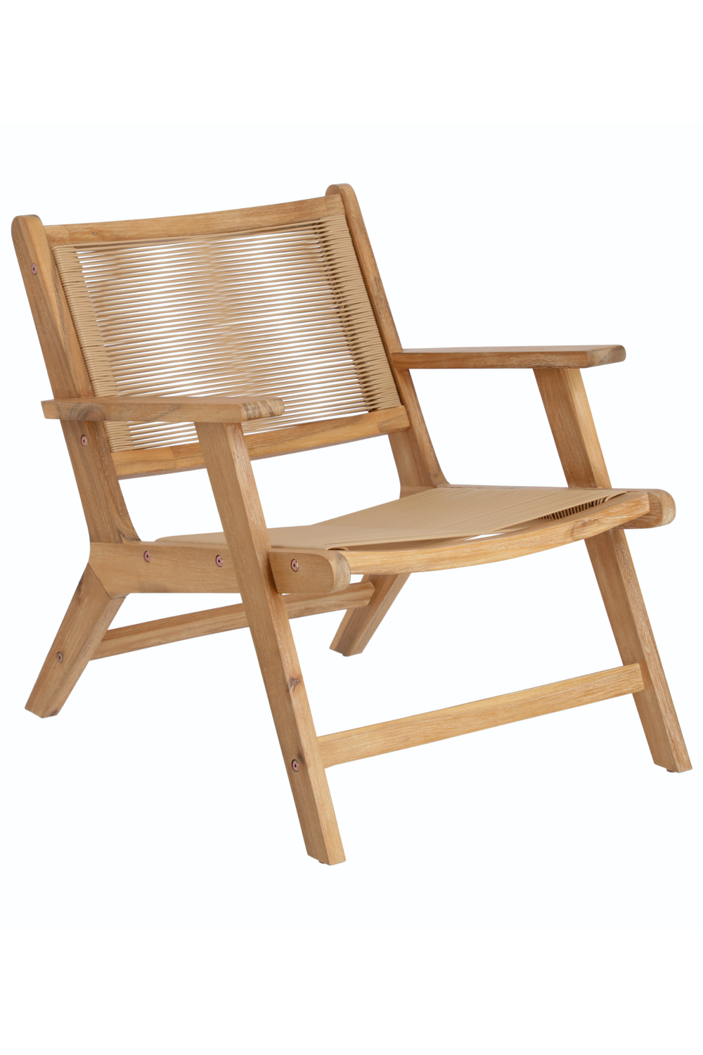 Natural Wooden Outdoor Armchair La Forma Quality Wood Furniture