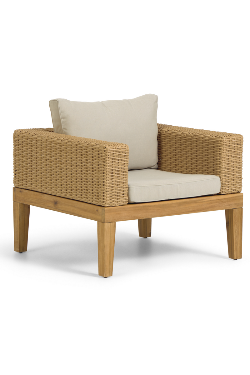 Outdoor Rattan Armchair | La Forma Giana | Woodfurniture.com