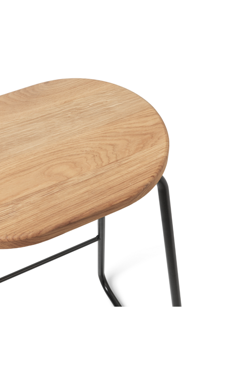 Oak Barstool | Mater Earth | Quality European Wood furniture