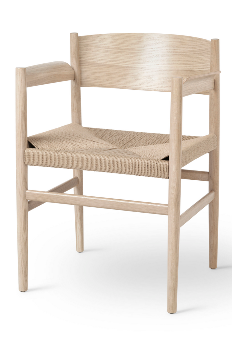 Oak Wood Dining Armchair | Mater | Quality European Wood furniture