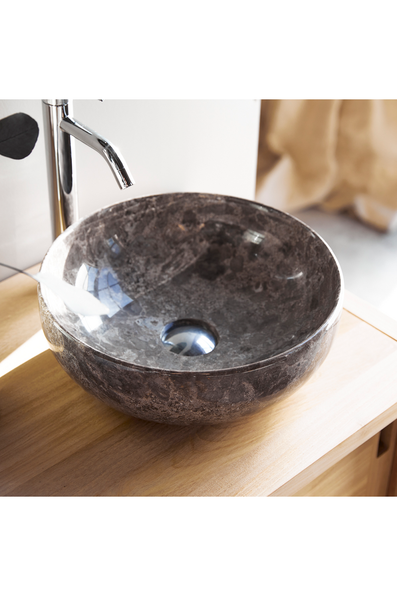 Marble Modern Bathroom Sink | Tikamoon Pia | Woodfurniture.com