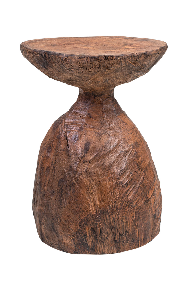Wooden Hourglass Table | Versmissen Makondo | Woodfurniture.com