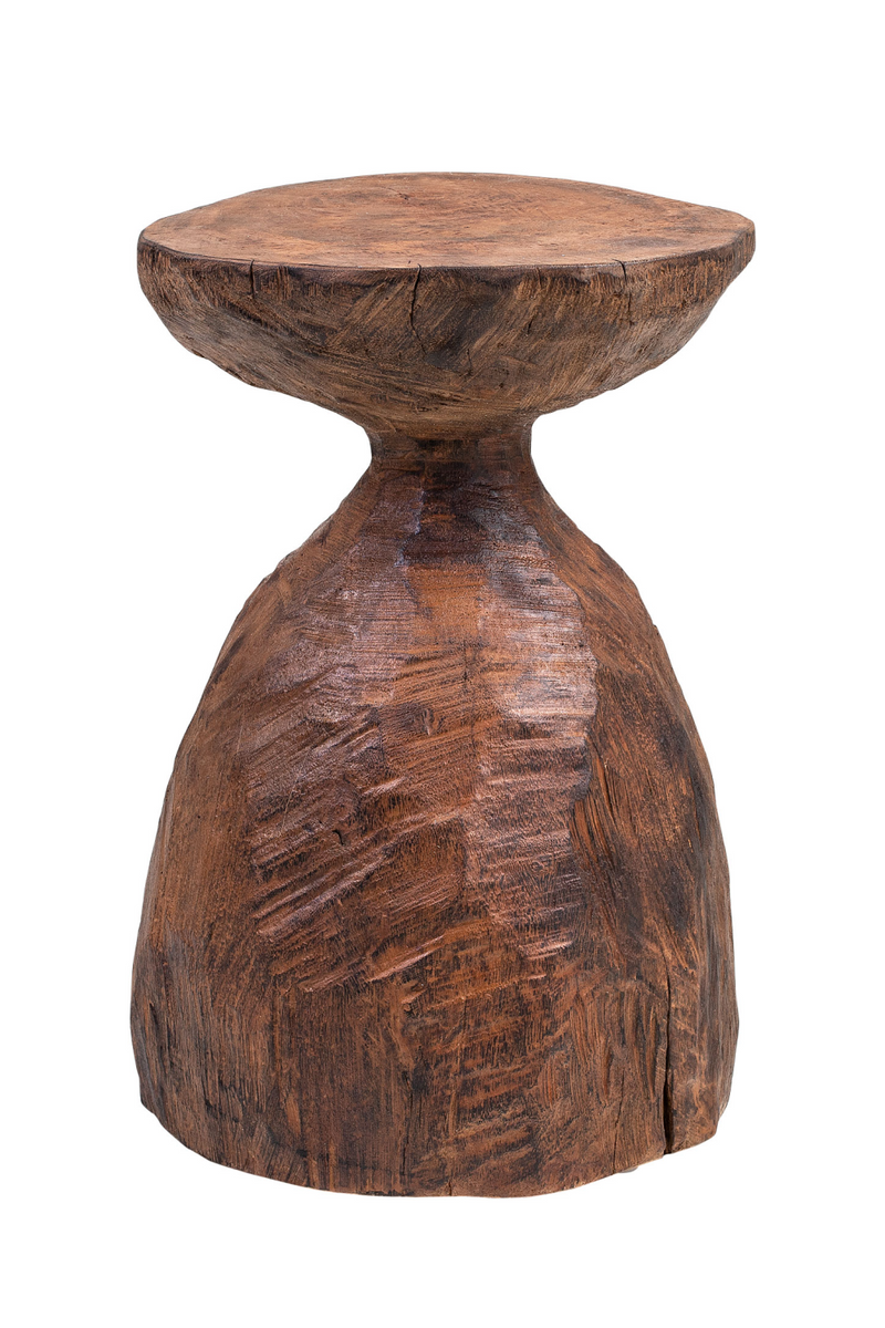 Wooden Hourglass Table | Versmissen Makondo | Woodfurniture.com