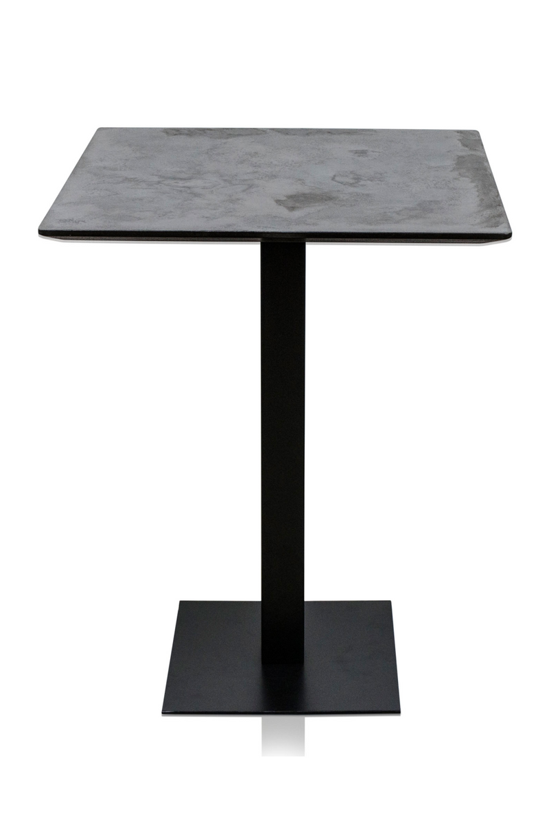 Square Pedestal Bar Table | Versmissen Pillar | Woodfurniture.com