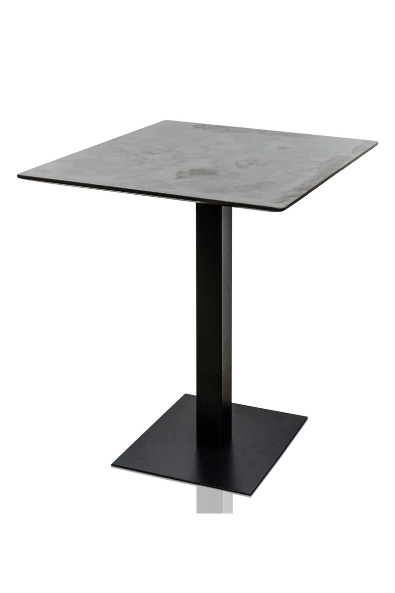 Square Pedestal Bar Table | Versmissen Pillar | Woodfurniture.com