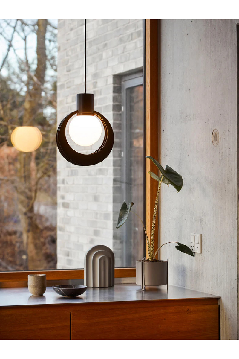 Modern Architectural Pendant Lamp M | WOUD Lunar | Woodfurniture.com