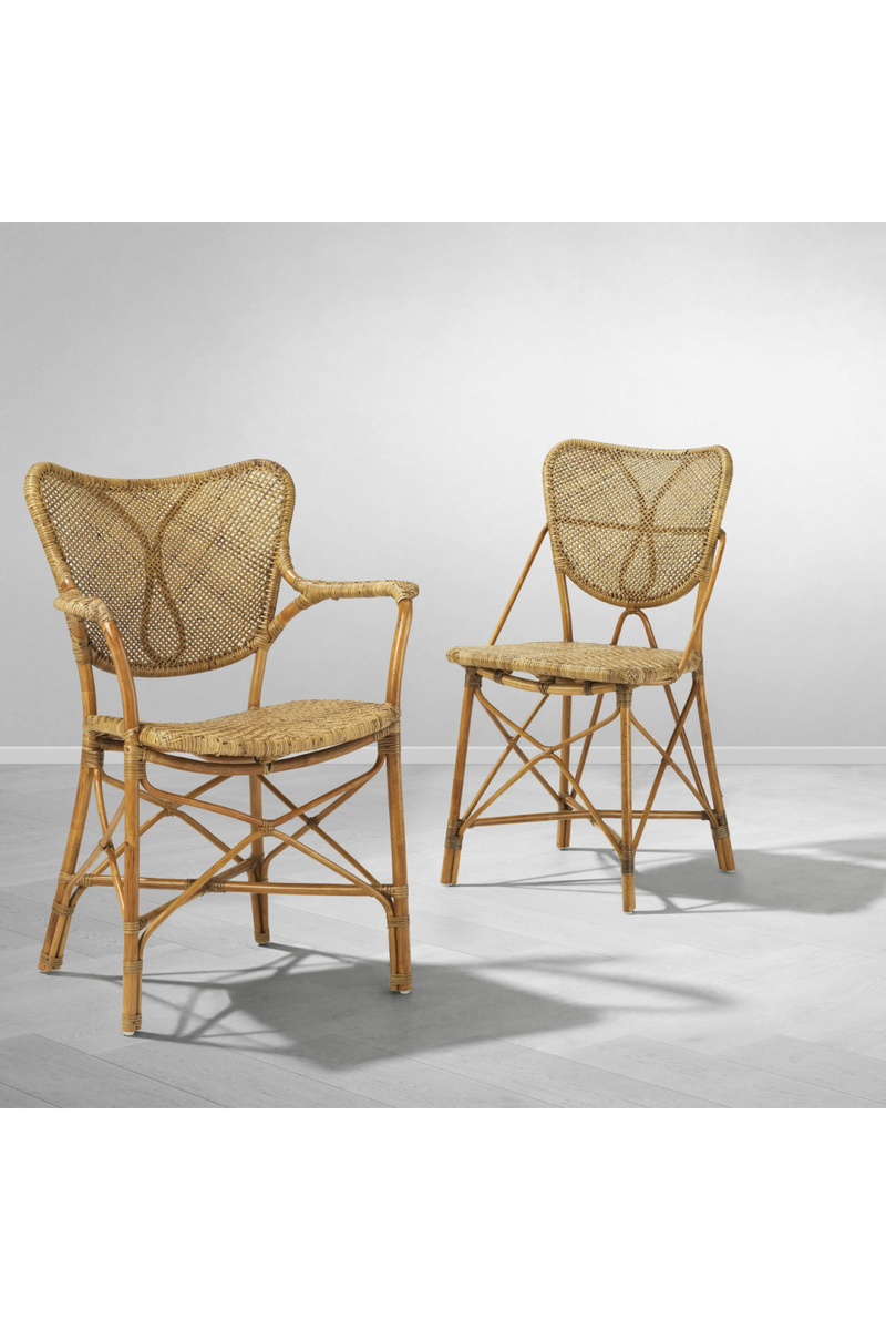 Handwoven Rattan Dining Chair | Eichholtz Colony | Woodfurniture.com