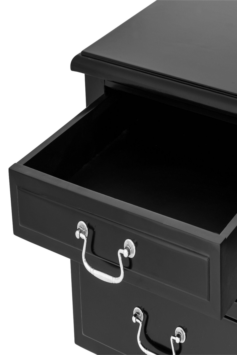 Black Rectangular Desk | Eichholtz British | Quality Wood Furniture