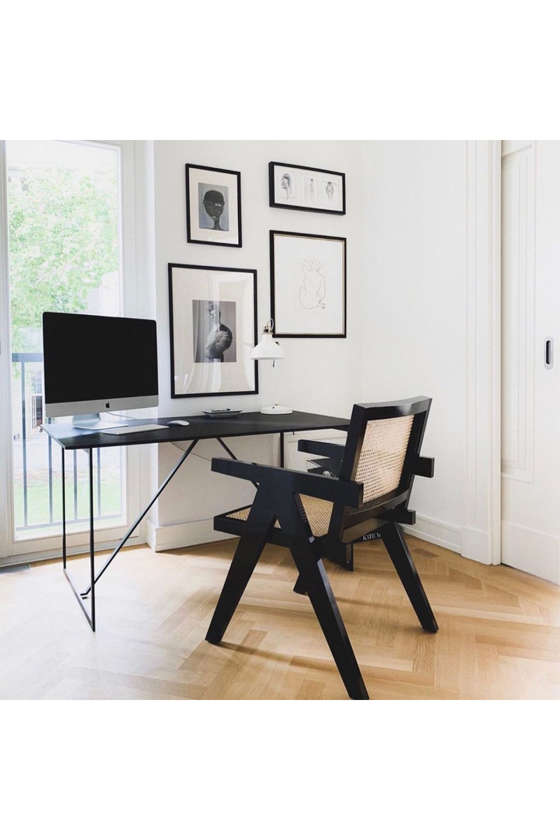 Black Cane Dining Chair | Eichholtz Adagio | Woodfurniture.com
