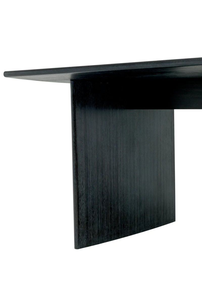 Rectangular Charcoal Dining Table | Eichholtz Tricia | Woodfurniture.com