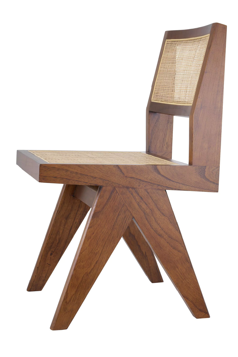 Wood Framed Rattan Dining Chair | Eichholtz Niclas | Woodfurniture.com
