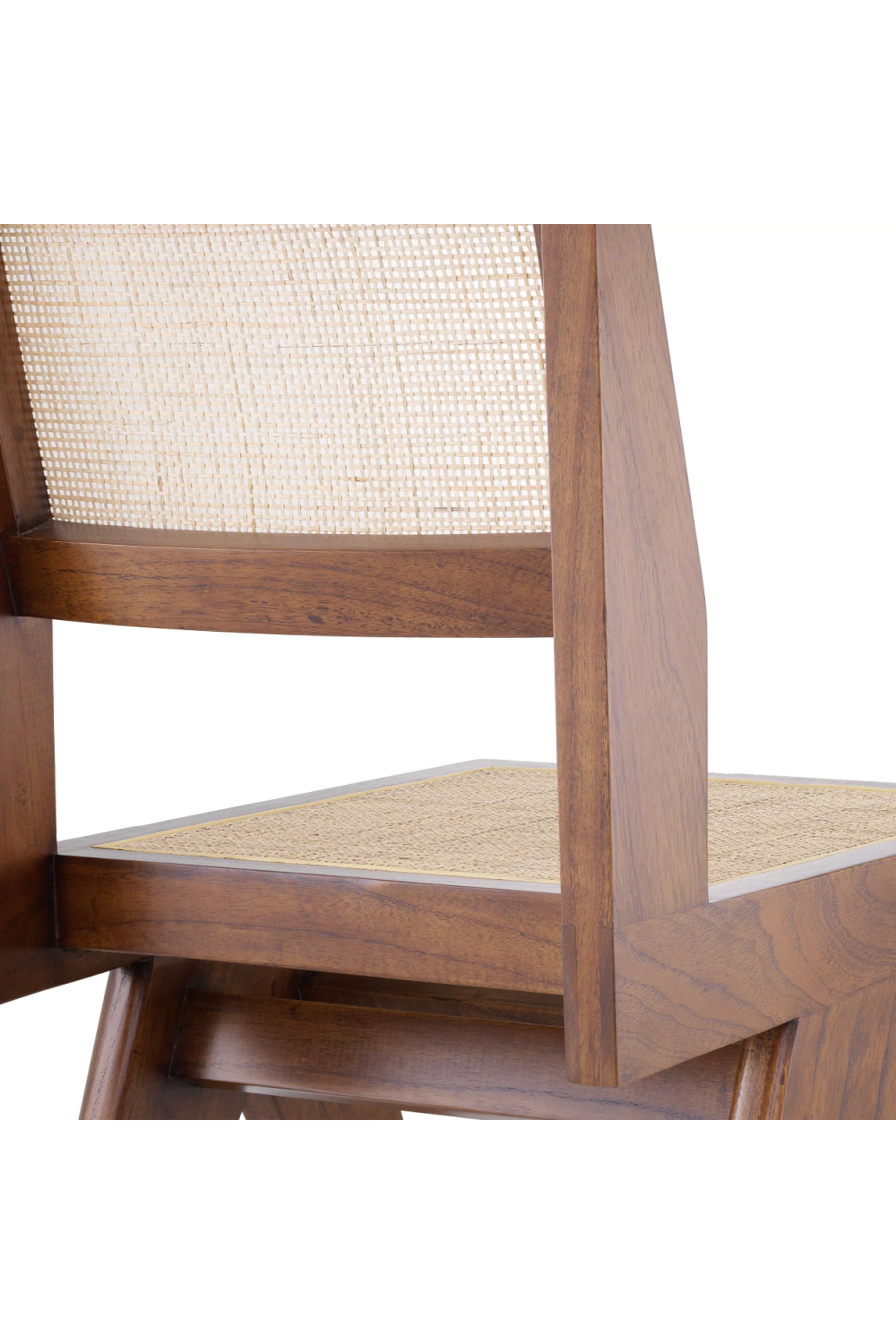 Wood Framed Rattan Dining Chair | Eichholtz Niclas | Woodfurniture.com