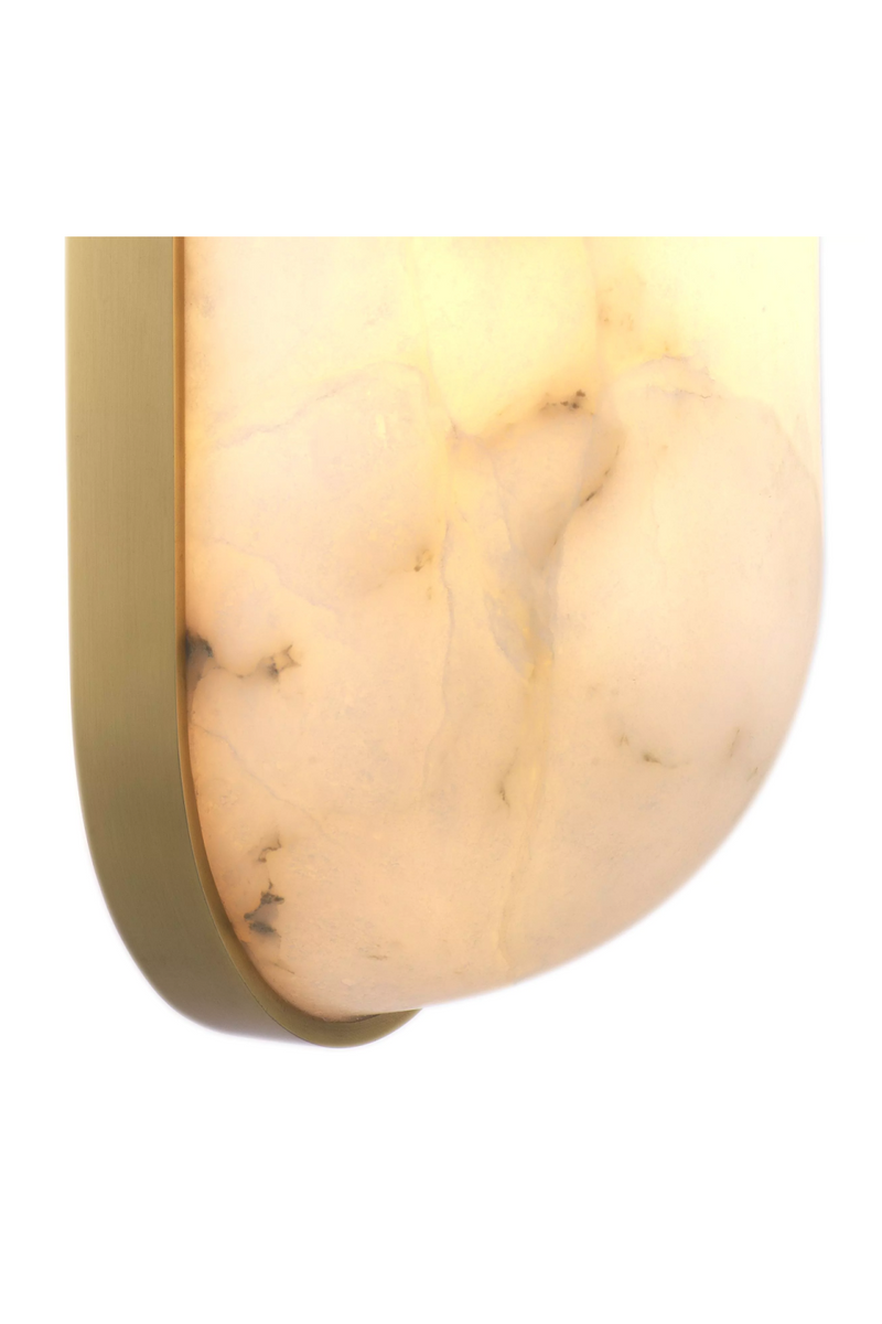 Elongated Alabaster Wall Lamp | Eichholtz Sumo | Woodfurniture.com