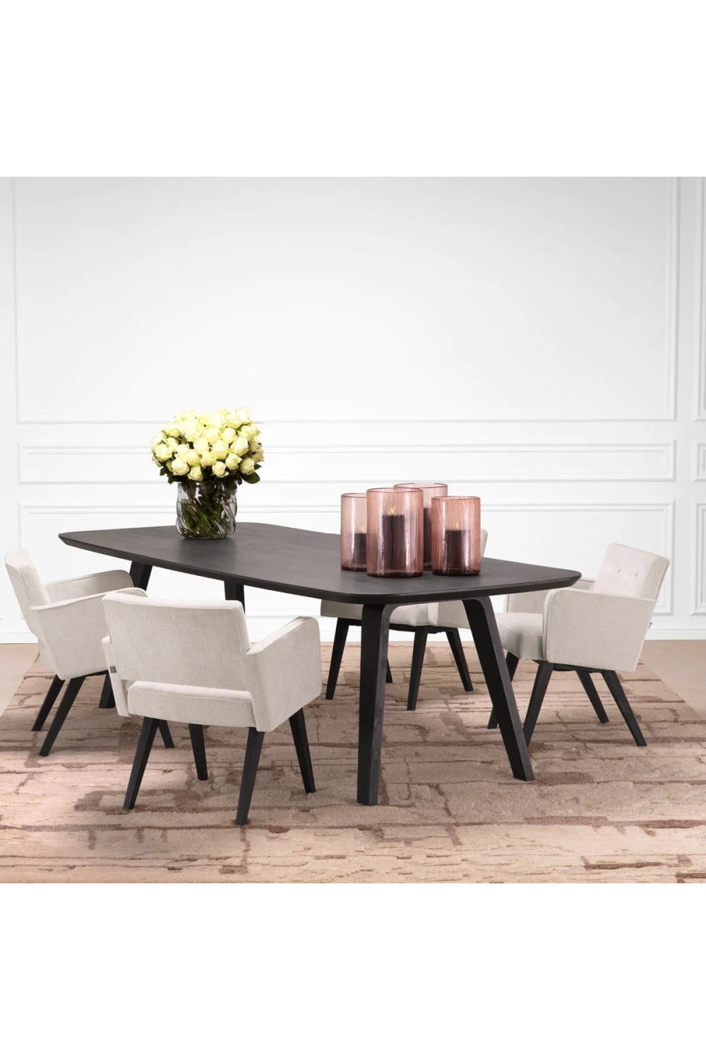 Oak Scandinavian Dining Table | Eichholtz Glover