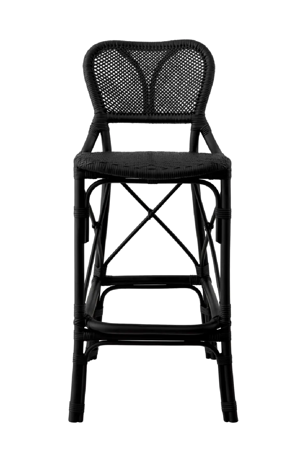 Rattan Bar Stool | Eichholtz Colony | Woodfurniture.com