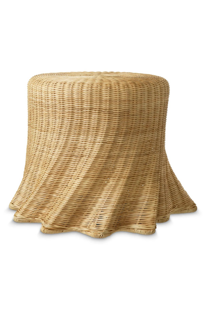 Natural Rattan Side Table | Eichholtz Rolph | Woodfurniture.com