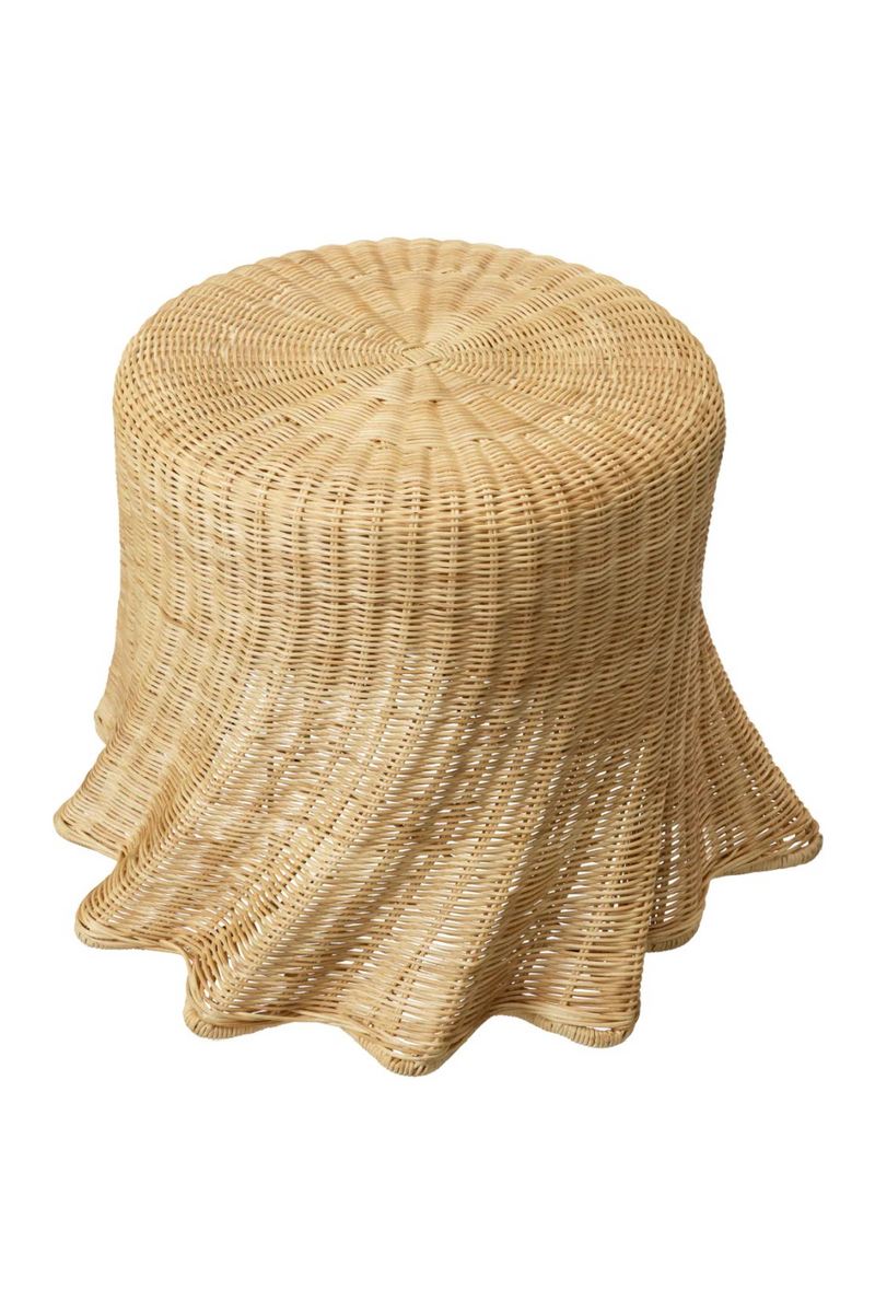 Natural Rattan Side Table | Eichholtz Rolph | Woodfurniture.com