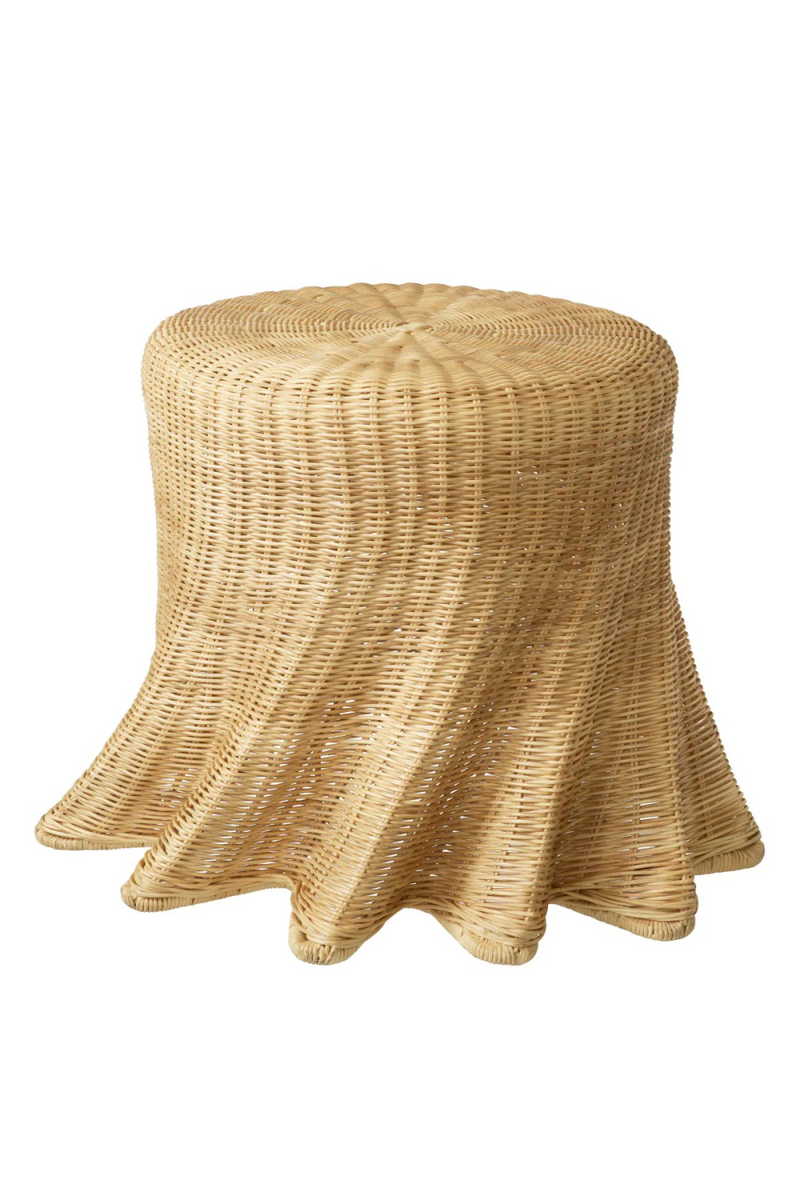 Natural Rattan Side Table | Eichholtz Rolph | Woodfurniture.com