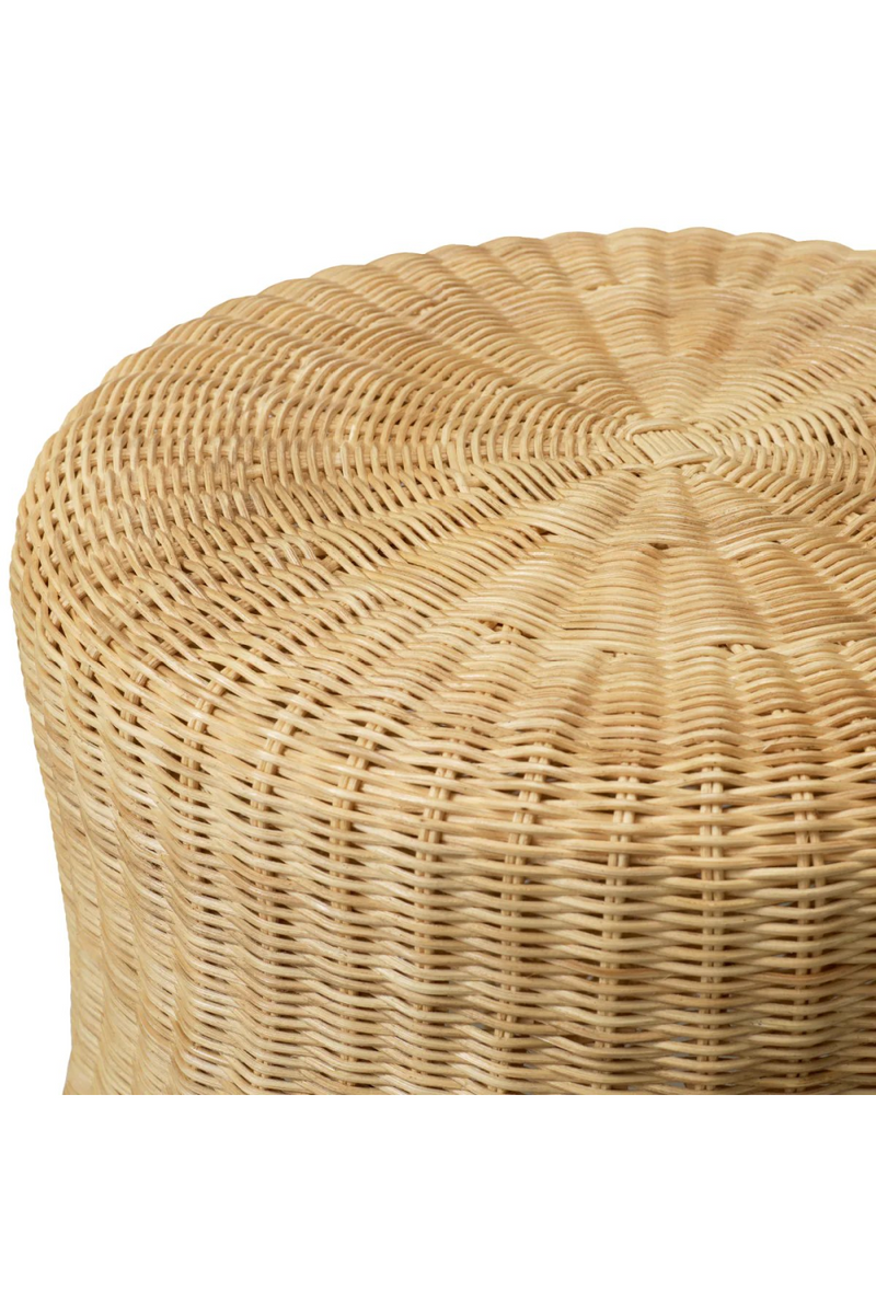 Natural Rattan Side Table | Eichholtz Rolph | Woodfurniture.com