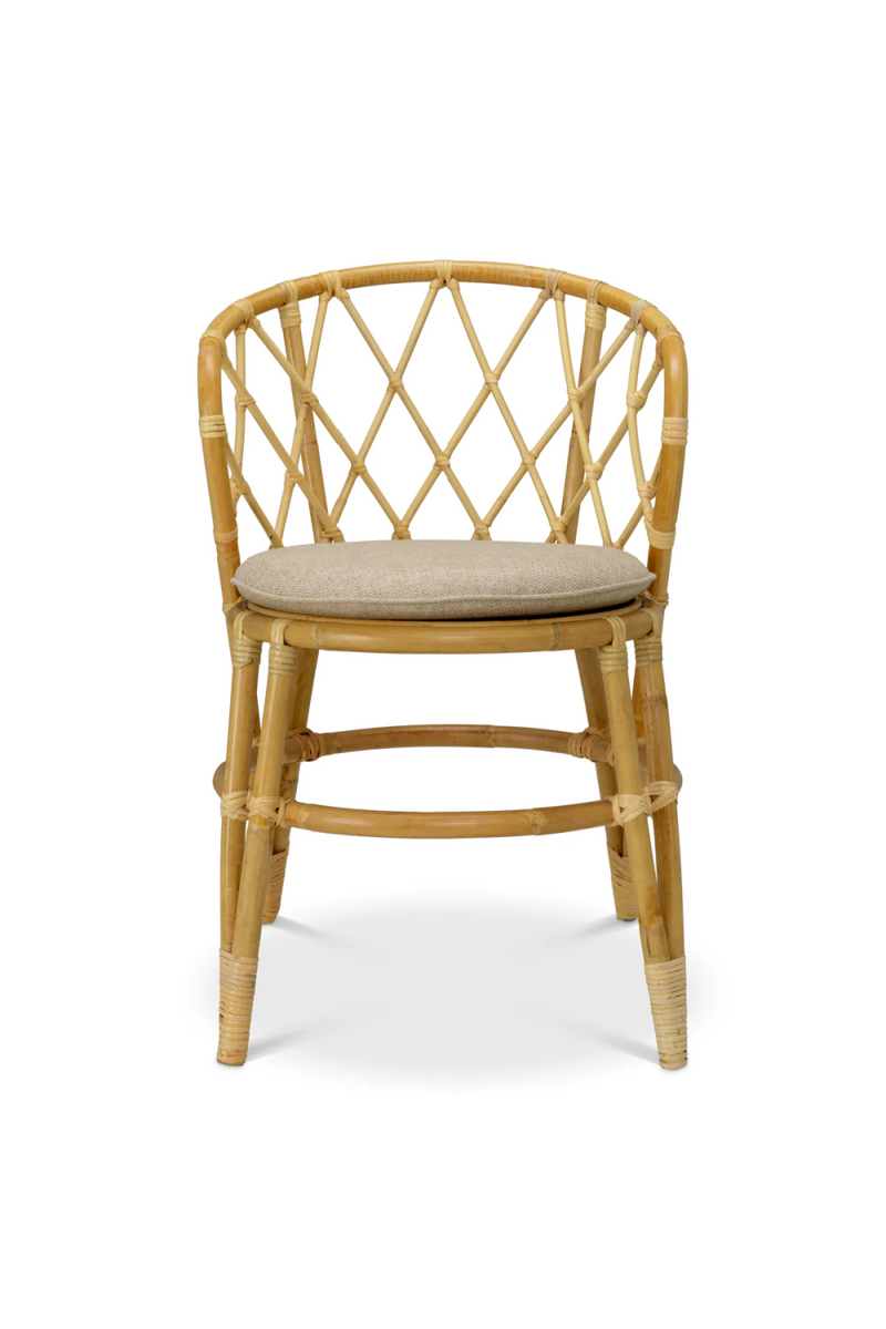 Woven Rattan Dining Chair | Eichholtz Alvaro | Woodfurniture.com