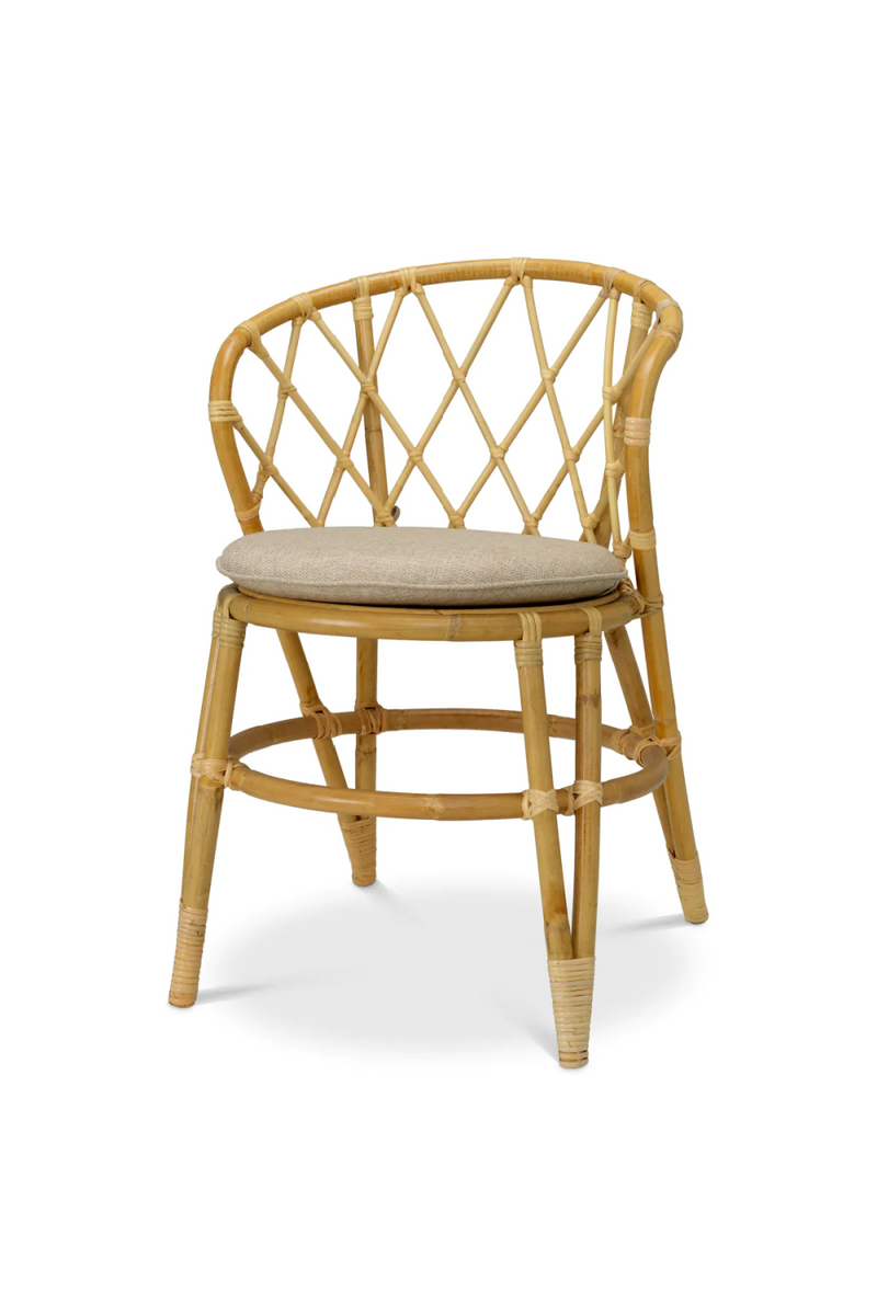 Woven Rattan Dining Chair | Eichholtz Alvaro | Woodfurniture.com