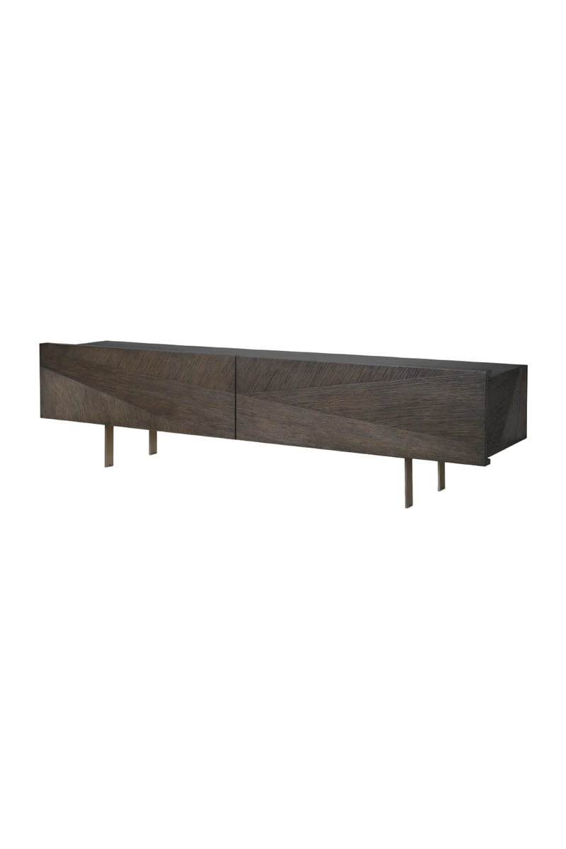 Mocha Oak 2-Drawer TV Cabinet | Eichholtz San Martin | Woodfurniture.com