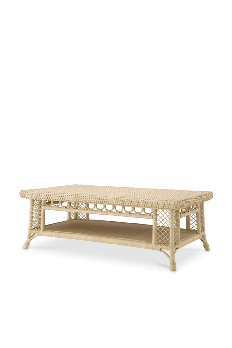 Rectangular Rattan Coffee Table | Eichholtz Saba | Woodfurniture.com