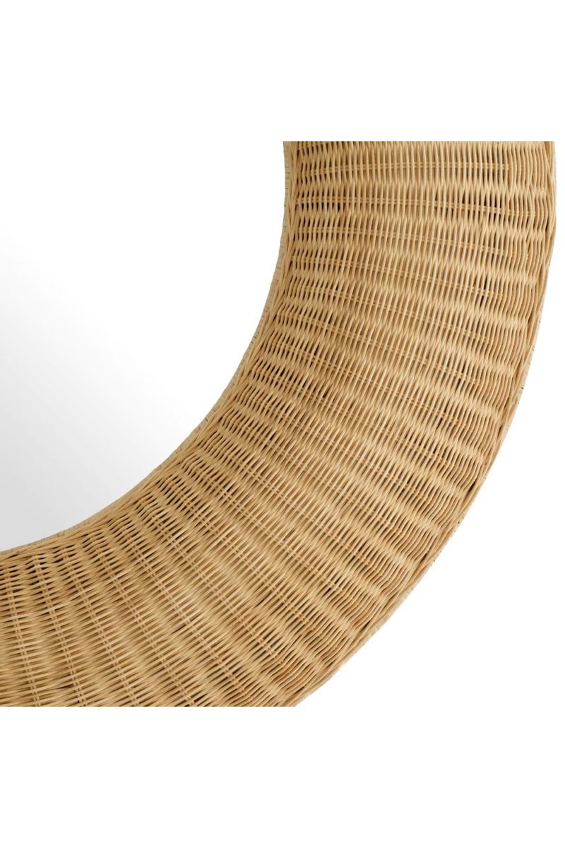 Handwoven Rattan Mirror | Eichholtz Idora | Woodfurniture.com