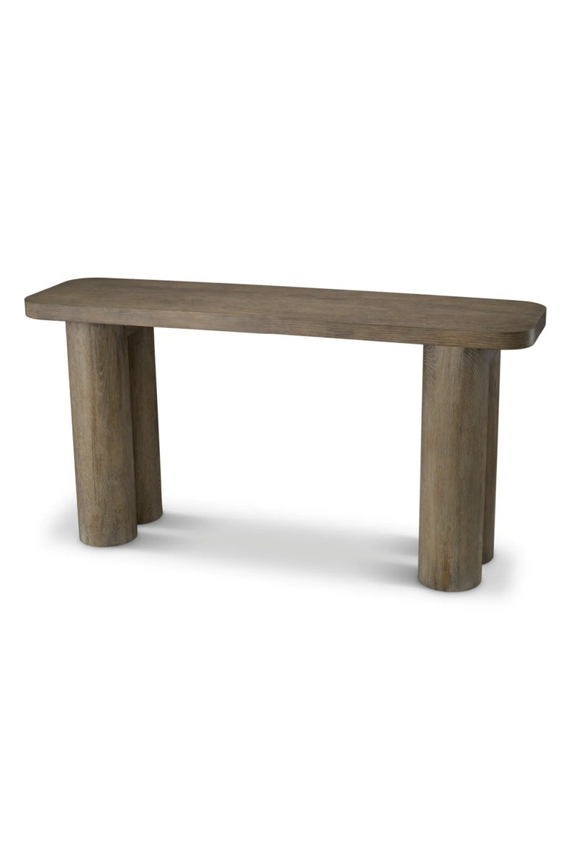 Brown Wooden Console Table | Eichholtz Lindbrook | Woodfurniture.com