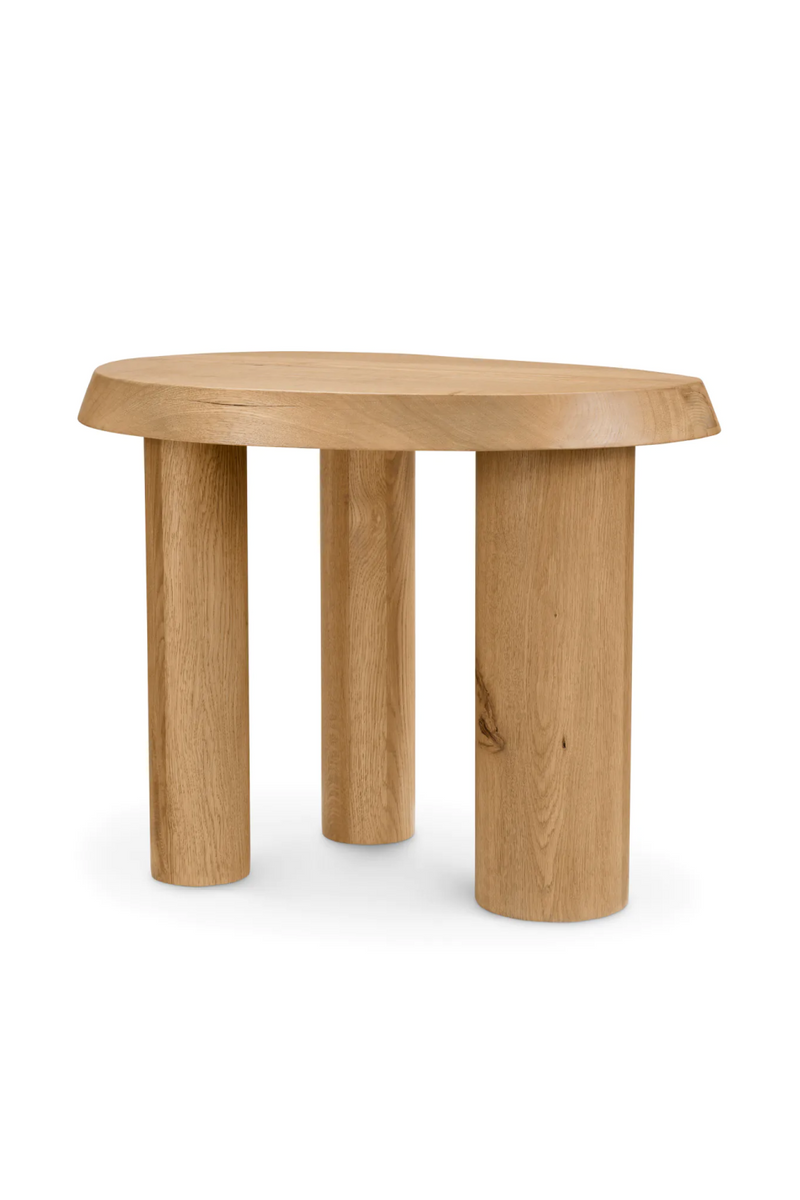 Reclaimed Oak Side Table | Eichholtz Prelude | Woodfurniture.com