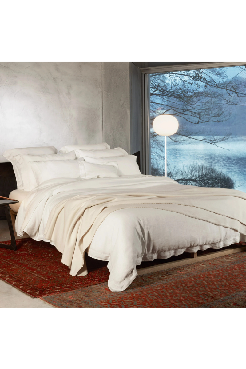 Stonewashed Linen Duvet Cover | Amalia Home Maia | Woodfurniture.com