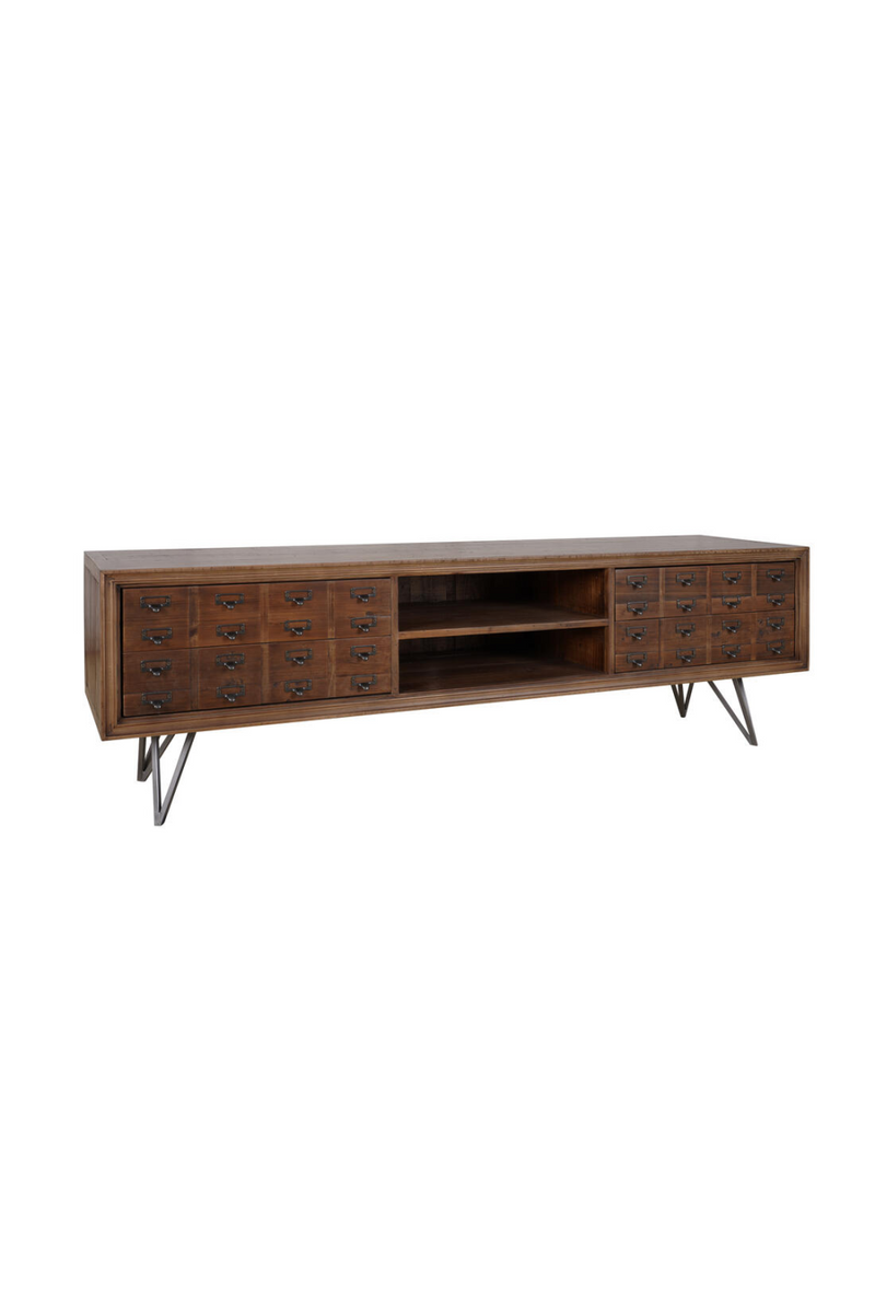 Wooden 4-Drawer Media Unit | Andrew Martin Lloyd | Woodfurniture.com