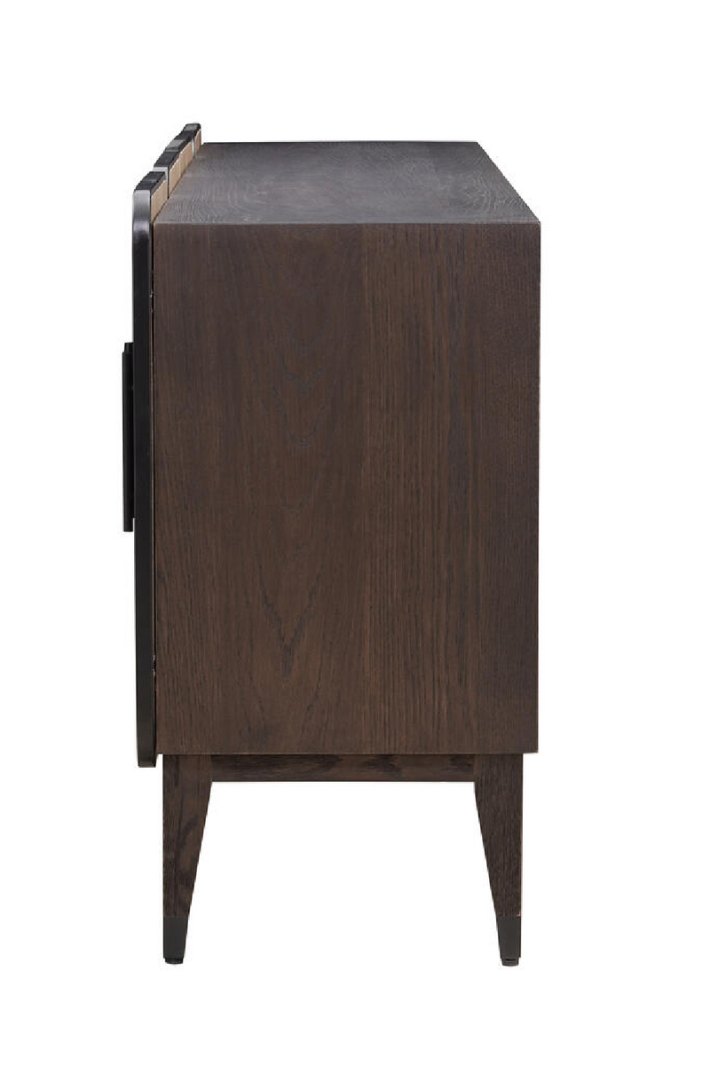 Oak Modern 4-Door Sideboard | Andrew Martin Renzo | Woodfurniture.com