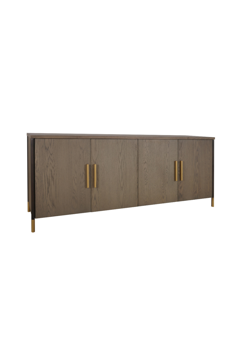 4-Door Oak Sideboard | Andrew Martin Jeanne | Woodfurniture.com