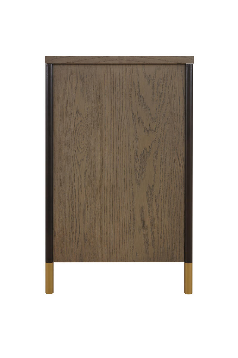 4-Door Oak Sideboard | Andrew Martin Jeanne | Woodfurniture.com