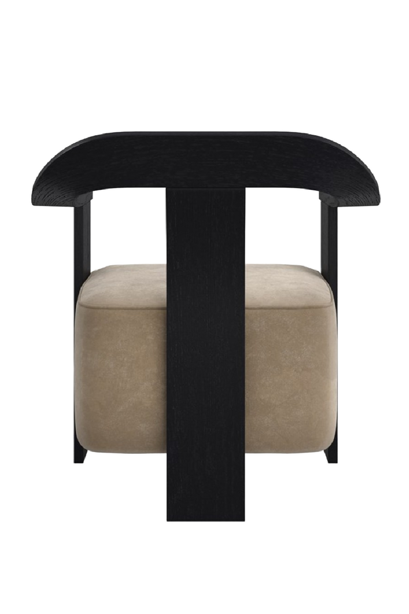 Suede Modern Accent Chair | Andrew Martin Luca | Woodfurniture.com