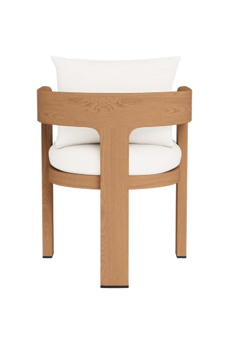 Outdoor Teak Dining Armchair | Andrew Martin Caicos | Woodfurniture.com