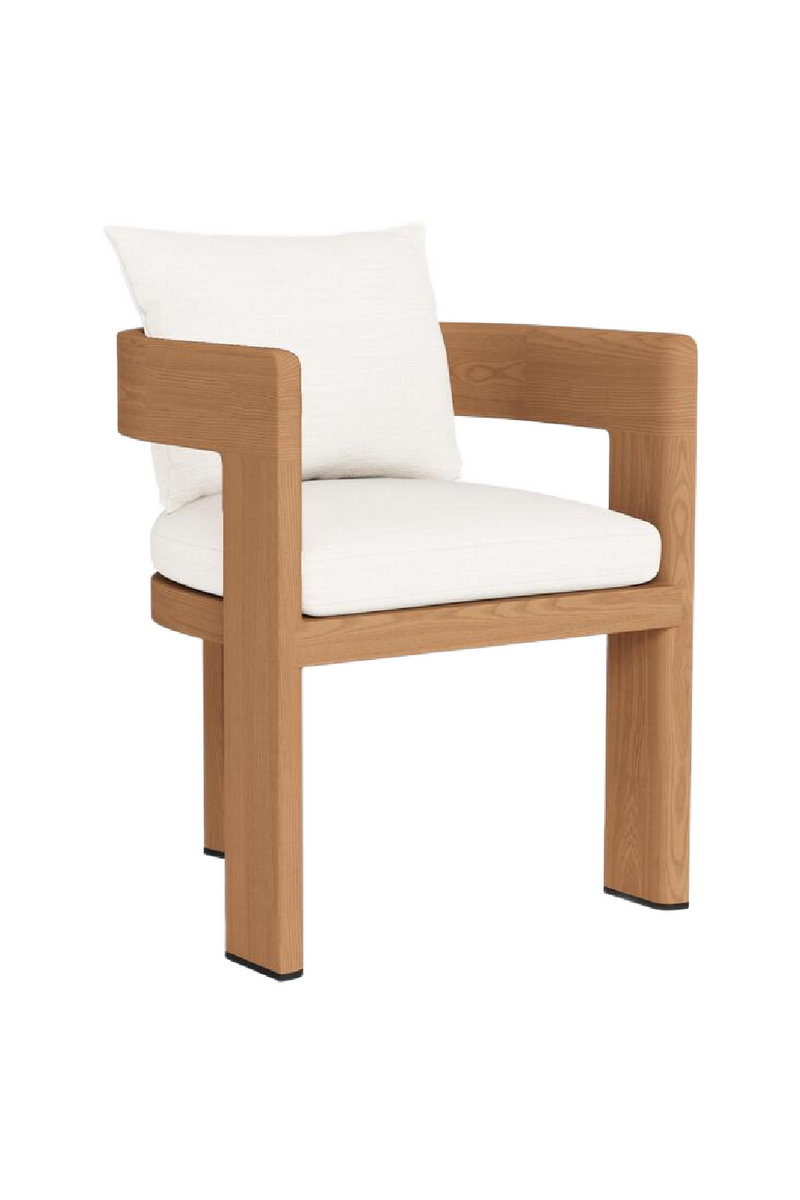 Outdoor Teak Dining Armchair | Andrew Martin Caicos | Woodfurniture.com