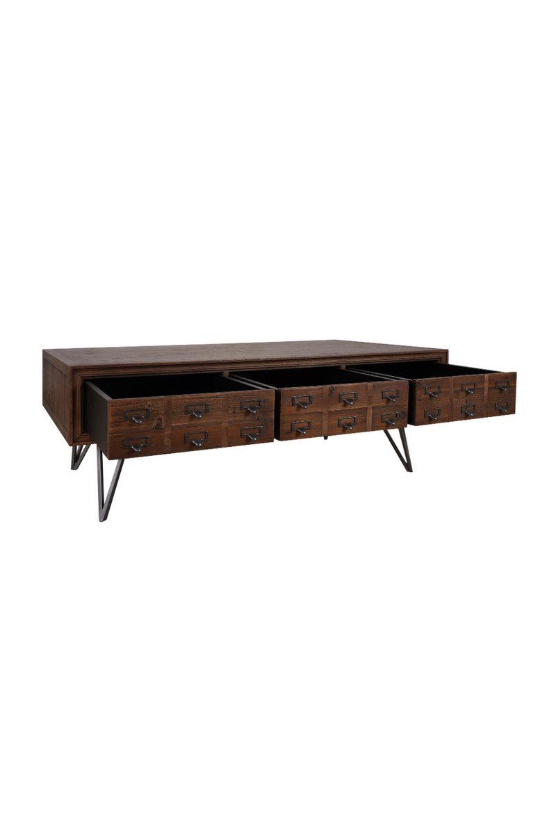 Wooden 3-Drawer Coffee Table | Andrew Martin Lloyd | Woodfurniture.com