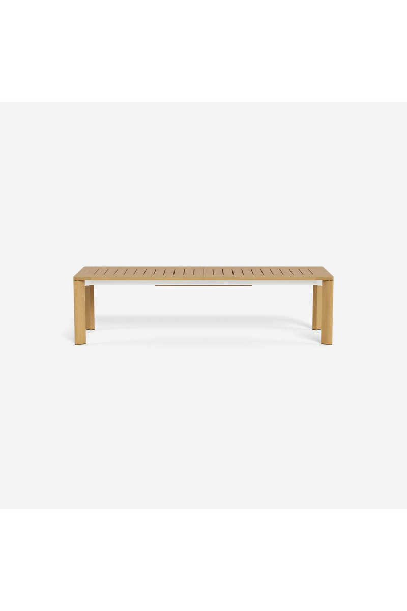 Teak Outdoor Extending Dining Table | Andrew Martin Byron |  Woodfurniture.com
