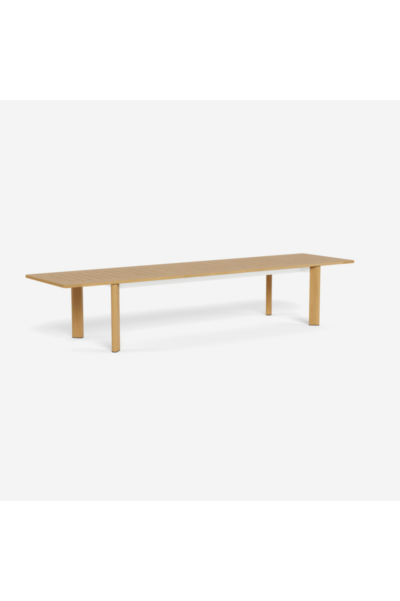 Teak Outdoor Extending Dining Table | Andrew Martin Byron |  Woodfurniture.com
