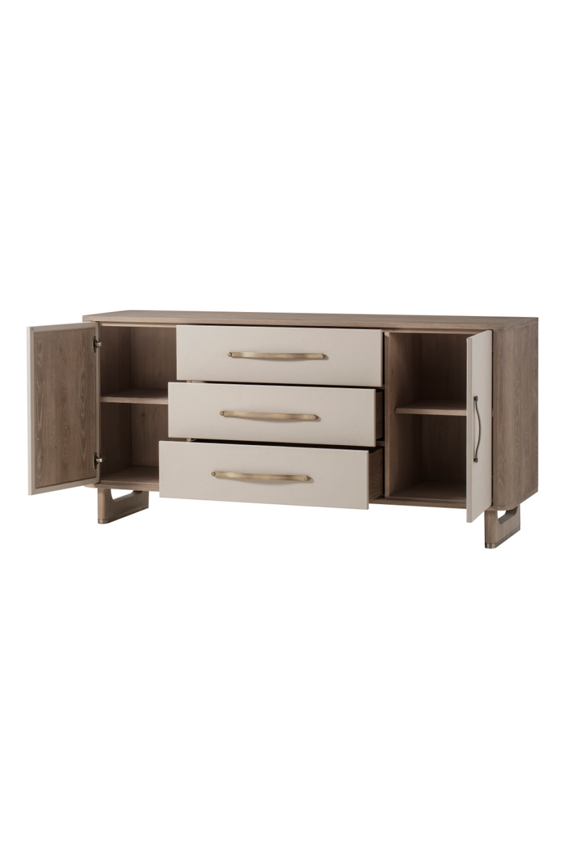 Light Oak Sideboard with Three Drawers L | Andrew Martin Charlie | Woodfurniture.com